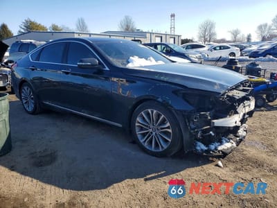 Czwarte zdjęcie samochodu z boku: 2017 GENESIS G80 BASE VIN:KMHGN4JE7HU191319 - miniatura