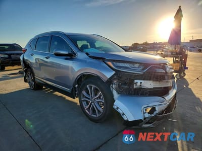 Czwarte zdjęcie samochodu z boku: 2021 HONDA CR-V TOURING VIN:7FART6H90ME038022 - miniatura