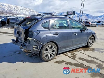 Trzecie zdjęcie samochodu z tyłu: 2013 SUBARU IMPREZA SPORT PREMIUM VIN:JF1GPAL64DH853577 - miniatura