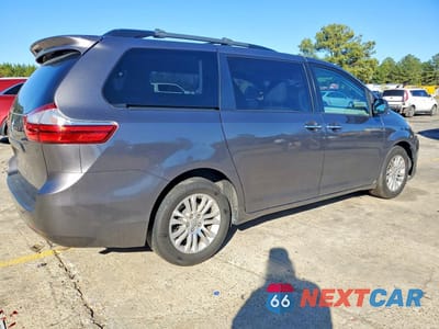 Trzecie zdjęcie samochodu z tyłu: 2015 TOYOTA SIENNA XLE VIN:5TDYK3DC6FS566169 - miniatura