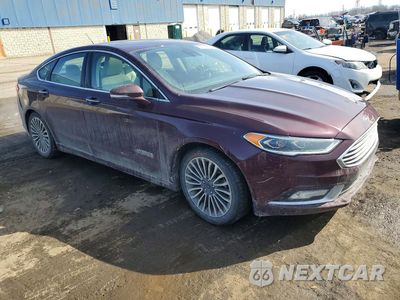 Czwarte zdjęcie samochodu z boku: 2017 FORD FUSION TITANIUM HEV VIN:3FA6P0RU3HR394512 - miniatura