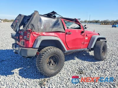 Trzecie zdjęcie samochodu z tyłu: 2008 JEEP WRANGLER RUBICON VIN:1J4GA64168L563088 - miniatura