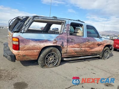 Trzecie zdjęcie samochodu z tyłu: 2001 GMC YUKON XL K1500 VIN:3GKFK16T61G147467 - miniatura