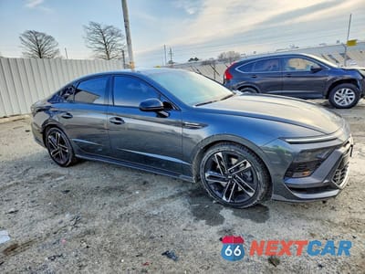 Czwarte zdjęcie samochodu z boku: 2024 HYUNDAI SONATA N LINE VIN:KMHL54JC6RA400310 - miniatura
