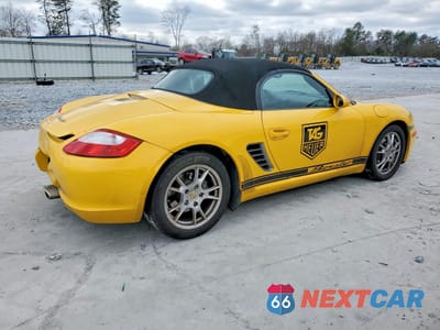 Trzecie zdjęcie samochodu z tyłu: 2006 PORSCHE BOXSTER VIN:WP0CA29866U712173 - miniatura