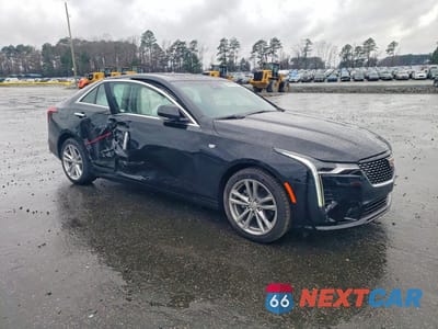 Czwarte zdjęcie samochodu z boku: 2026 CADILLAC CT4 LUXURY + VIN:1G6DJ5RKXT0108309 - miniatura