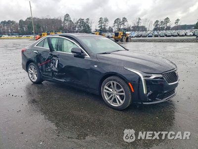 Czwarte zdjęcie samochodu z boku: 2026 CADILLAC CT4 LUXURY + VIN:1G6DJ5RKXT0108309 - miniatura