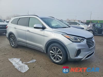 Czwarte zdjęcie samochodu z boku: 2017 HYUNDAI SANTA FE SE VIN:KM8SMDHF6HU167430 - miniatura