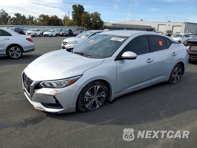 2021 NISSAN SENTRA SV 3N1AB8CV7MY329703 - główne zdjęcie licytacji z USA - miniatura