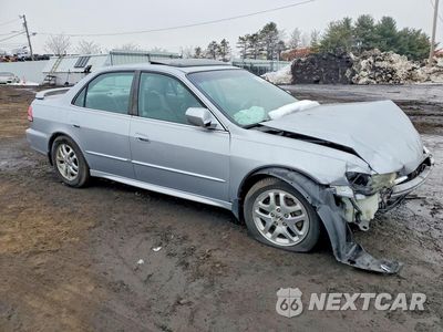 Czwarte zdjęcie samochodu z boku: 2002 HONDA ACCORD EX VIN:1HGCG16592A055322 - miniatura