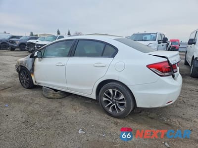 Drugie zdjęcie samochodu z przodu: 2013 HONDA CIVIC EXL VIN:19XFB2F98DE259404 - miniatura