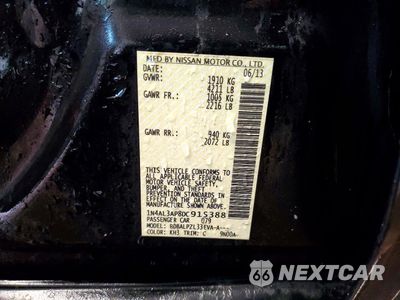 Zdjęcie 12 z 13 samochodu: 2013 NISS ALTIMA VIN:1N4AL3AP8DC915388 - miniatura