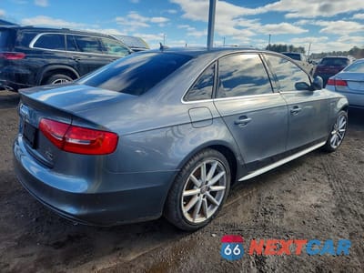 Trzecie zdjęcie samochodu z tyłu: 2014 AUDI A4 PREMIUM PLUS VIN:WAUFFAFL8EA006174 - miniatura
