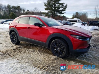 Czwarte zdjęcie samochodu z boku: 2023 MAZDA CX-30 PREMIUM VIN:3MVDMBDY5PM507855 - miniatura
