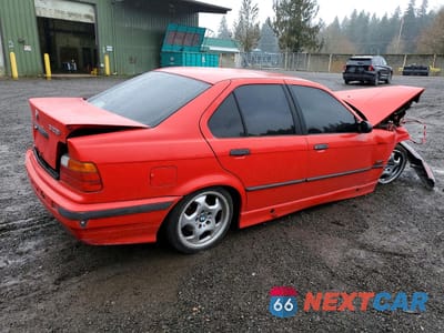 Trzecie zdjęcie samochodu z tyłu: 1996 BMW 328 I AUTOMATIC VIN:WBACD4326TAV39921 - miniatura