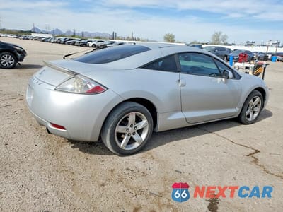 Trzecie zdjęcie samochodu z tyłu: 2007 MITSUBISHI ECLIPSE VIN:4A3AK24F17E024195 - miniatura