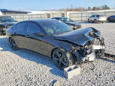 Czwarte zdjęcie samochodu z boku: 2023 HONDA ACCORD HYBRID SPORT-L VIN:1HGCY2F70PA019336 - miniatura