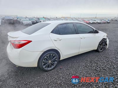 Trzecie zdjęcie samochodu z tyłu: 2016 TOYOTA COROLLA S PLUS VIN:2T1BURHE6GC511472 - miniatura