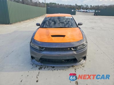 Piąte zdjęcie samochodu w środku: 2021 DODGE CHARGER SCAT PACK VIN:2C3CDXGJ8MH608167 - miniatura