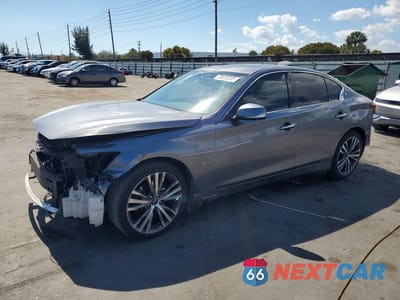 2018 INFINITI Q50 LUXE JN1EV7AP3JM354071 - główne zdjęcie licytacji z USA - miniatura