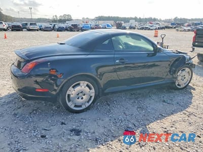 Trzecie zdjęcie samochodu z tyłu: 2004 LEXUS SC 430 BASE VIN:JTHFN48Y140058412 - miniatura