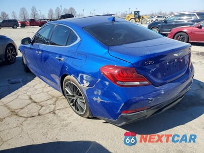 Drugie zdjęcie samochodu z przodu: 2019 GENESIS G70 VIN:KMTG34LA4KU016779 - miniatura