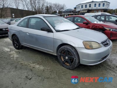 Czwarte zdjęcie samochodu z boku: 2003 HONDA CIVIC LX VIN:1HGEM22553L066336 - miniatura