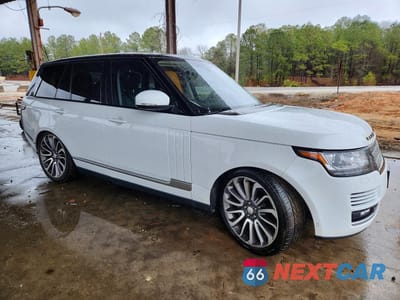 Czwarte zdjęcie samochodu z boku: 2014 LAND ROVER RANGE ROVER SUPERCHARGED VIN:SALGS2EF0EA138374 - miniatura