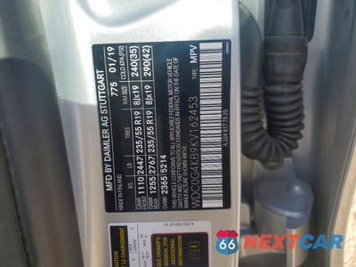 Zdjęcie 13 z 13 samochodu: 2019 MERCEDES-BENZ GLC 300 4MATIC VIN:WDC0G4KB9KV162453 - miniatura