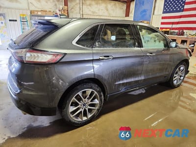 Trzecie zdjęcie samochodu z tyłu: 2015 FORD EDGE TITANIUM VIN:2FMPK4K85FBC10857 - miniatura