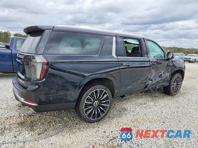 Trzecie zdjęcie samochodu z tyłu: 2025 CHEVROLET SUBURBAN K1500 HIGH COUNTRY VIN:1GNS6GRL2SR347509 - miniatura