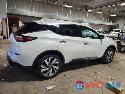 Trzecie zdjęcie samochodu z tyłu: 2021 NISSAN MURANO SL VIN:5N1AZ2CS3MC105747 - miniatura