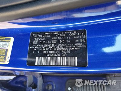 Zdjęcie 12 z 12 samochodu: 2025 HYUNDAI ELANTRA BLUE VIN:KMHLM4DJXSU150376 - miniatura
