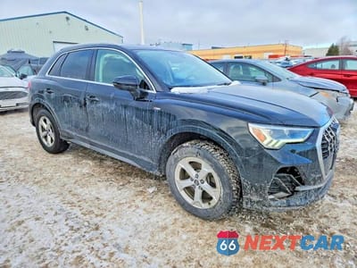Czwarte zdjęcie samochodu z boku: 2019 AUDI Q3 PREMIUM PLUS S-LINE VIN:WA1EECF32K1071587 - miniatura