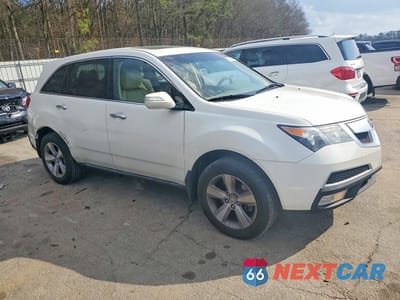 Czwarte zdjęcie samochodu z boku: 2012 ACURA MDX TECHNOLOGY VIN:2HNYD2H35CH550080 - miniatura