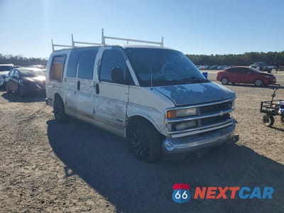 Czwarte zdjęcie samochodu z boku: 1998 CHEVROLET EXPRESS G1500 VIN:1GBFG15R9W1106490 - miniatura