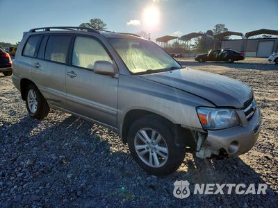 Czwarte zdjęcie samochodu z boku: 2006 TOYOTA HIGHLANDER HYBRID VIN:JTEEW21A360014731 - miniatura
