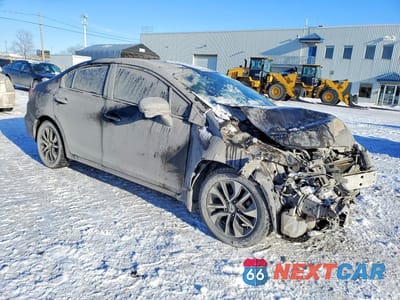 Czwarte zdjęcie samochodu z boku: 2014 HONDA CIVIC LX VIN:2HGFB2F58EH017460 - miniatura