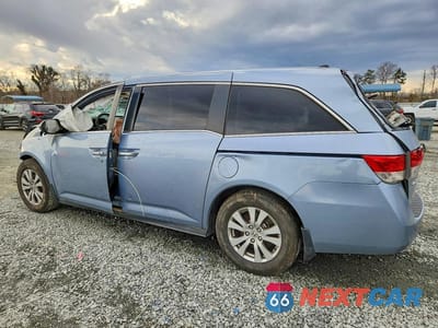Drugie zdjęcie samochodu z przodu: 2014 HONDA ODYSSEY EXL VIN:5FNRL5H67EB130290 - miniatura