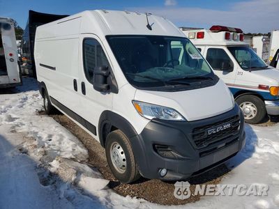 Czwarte zdjęcie samochodu z boku: 2023 RAM PROMASTER 3500 DELIVERY VAN VIN:3C6LRVDG3PE541303 - miniatura