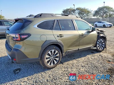 Trzecie zdjęcie samochodu z tyłu: 2025 SUBARU OUTBACK LIMITED VIN:4S4BTANC3S3155924 - miniatura