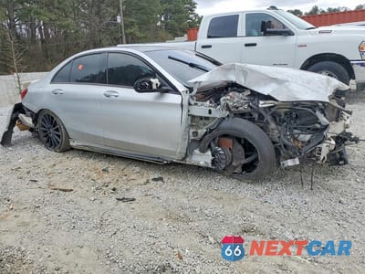 Czwarte zdjęcie samochodu z boku: 2020 MERCEDES-BENZ C 43 AMG VIN:55SWF6EB6LU329926 - miniatura