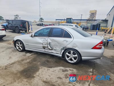 Drugie zdjęcie samochodu z przodu: 2006 MERCEDES-BENZ C 230 VIN:WDBRF52H96E020327 - miniatura