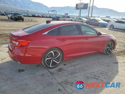 Trzecie zdjęcie samochodu z tyłu: 2021 HONDA ACCORD SPORT VIN:1HGCV1F37MA017207 - miniatura