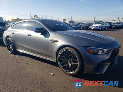 Czwarte zdjęcie samochodu z boku: 2024 MERCEDES-BENZ AMG GT 43 VIN:W1K7X5KB6RV001729 - miniatura