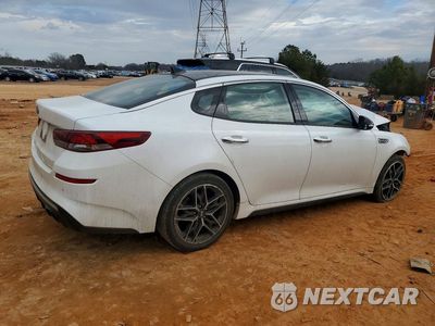 Trzecie zdjęcie samochodu z tyłu: 2020 KIA OPTIMA LX VIN:5XXGT4L35LG445677 - miniatura