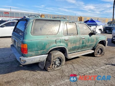 Trzecie zdjęcie samochodu z tyłu: 1994 TOYOTA 4RUNNER VIN:JT3VN39W1R0153925 - miniatura