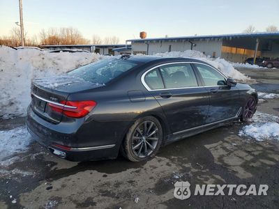 Trzecie zdjęcie samochodu z tyłu: 2018 BMW 750I XDRIVE VIN:WBA7F2C56JG424465 - miniatura