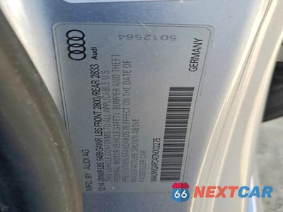 Zdjęcie 13 z 13 samochodu: 2016 AUDI A7 PREMIUM PLUS VIN:WAUWGAFC4GN002275 - miniatura