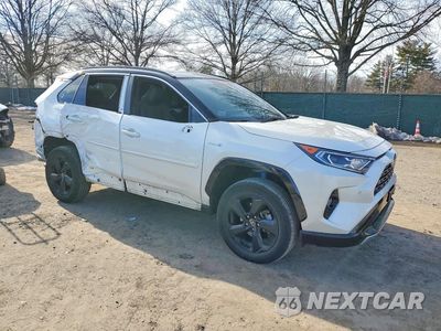 Czwarte zdjęcie samochodu z boku: 2021 TOYOTA RAV4 XSE VIN:4T3E6RFV2MU053411 - miniatura